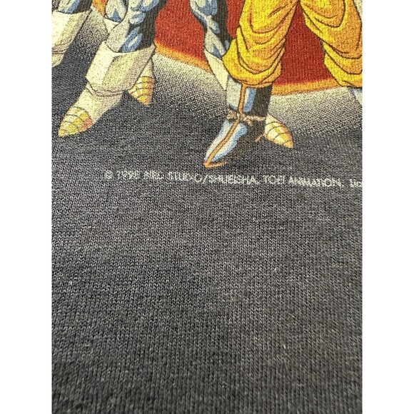 Rare Tag! 1998 Dragon Ball Z VTG T-Shirt M Made In USA Super Saiyan Funimation - Picture 4 of 7